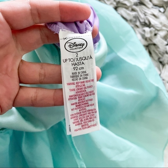 Disney Collection Ariel Girls Costume in Size 2 - Picture 5 of 7